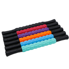 M1 Bâton De Massage À Rouleaux Bâton De Rouleau De Massage Musculaire Yoga Bâton De Massage Relaxant Des Muscles Profonds Perle En Plastique Tige En Acier Inoxydable